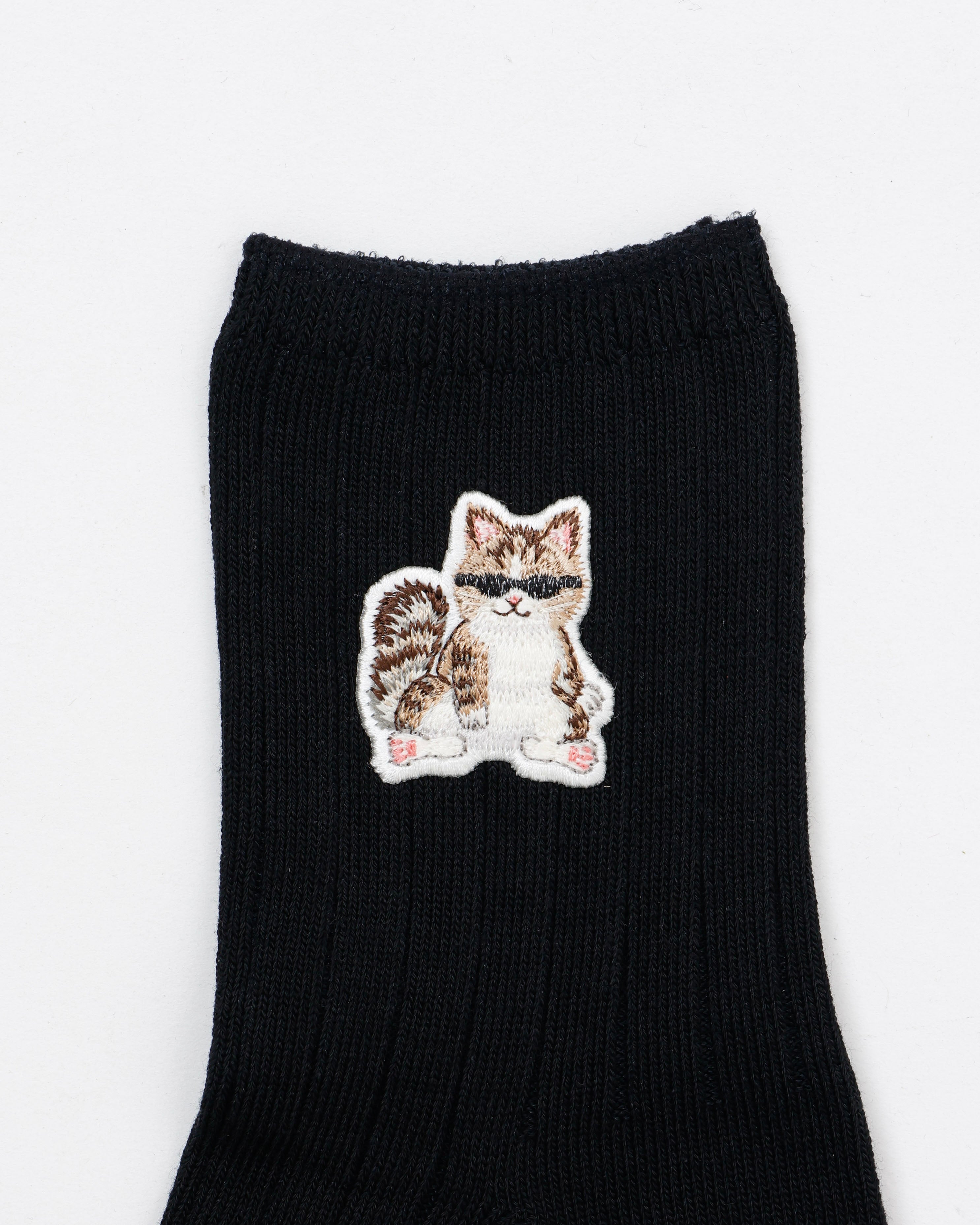 オーガニックコットン SUNGLASS NEKO ソックス