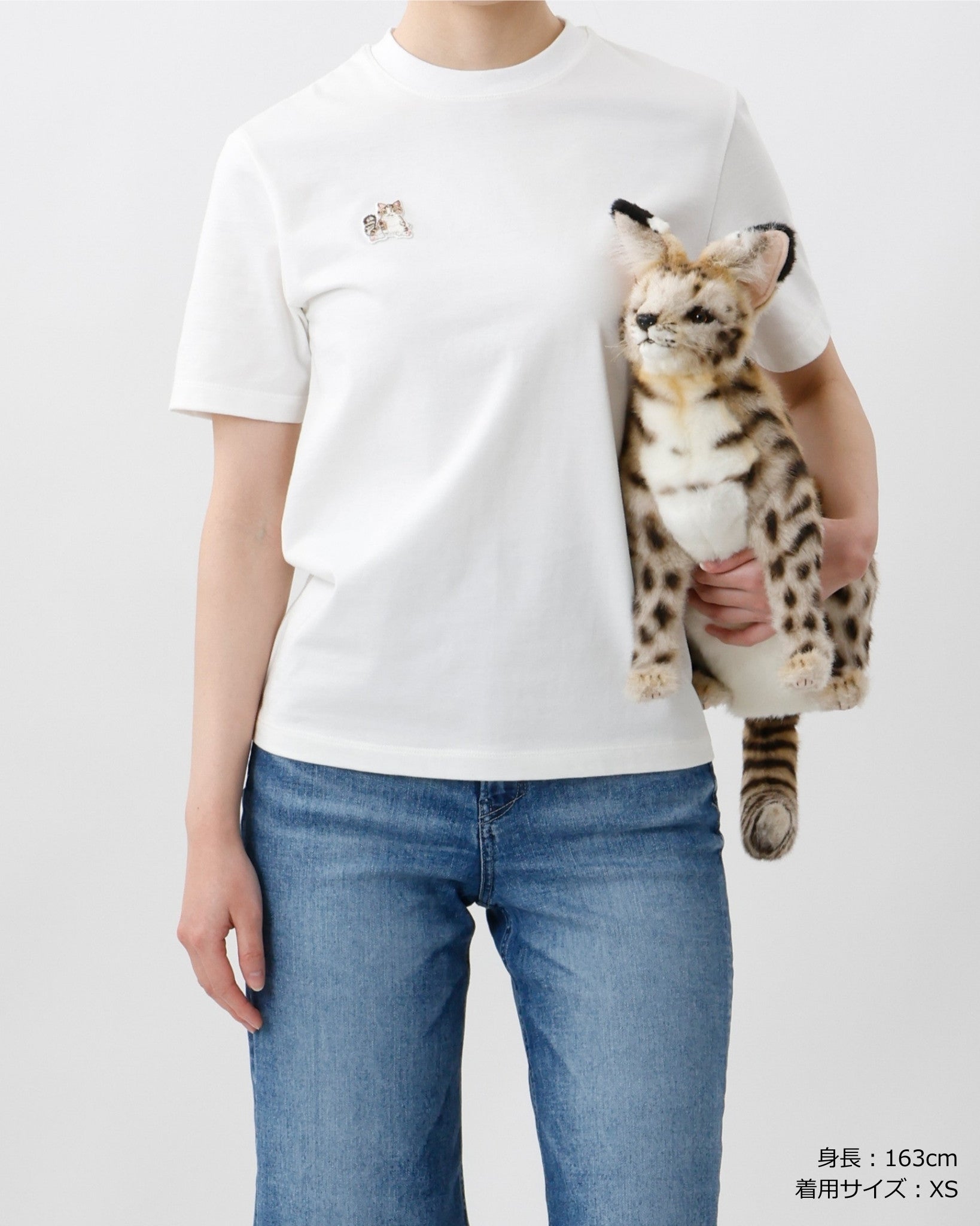 クラッシックフィット コットン NEKO Tシャツ　