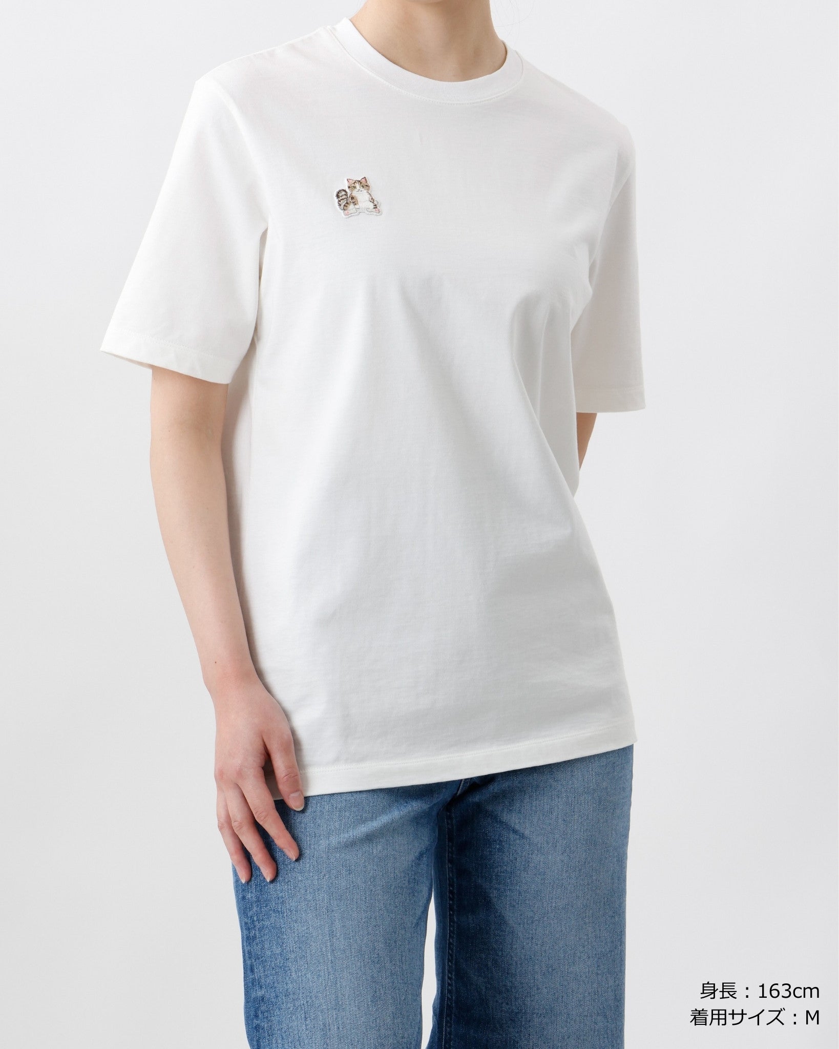 クラッシックフィット コットン NEKO Tシャツ　