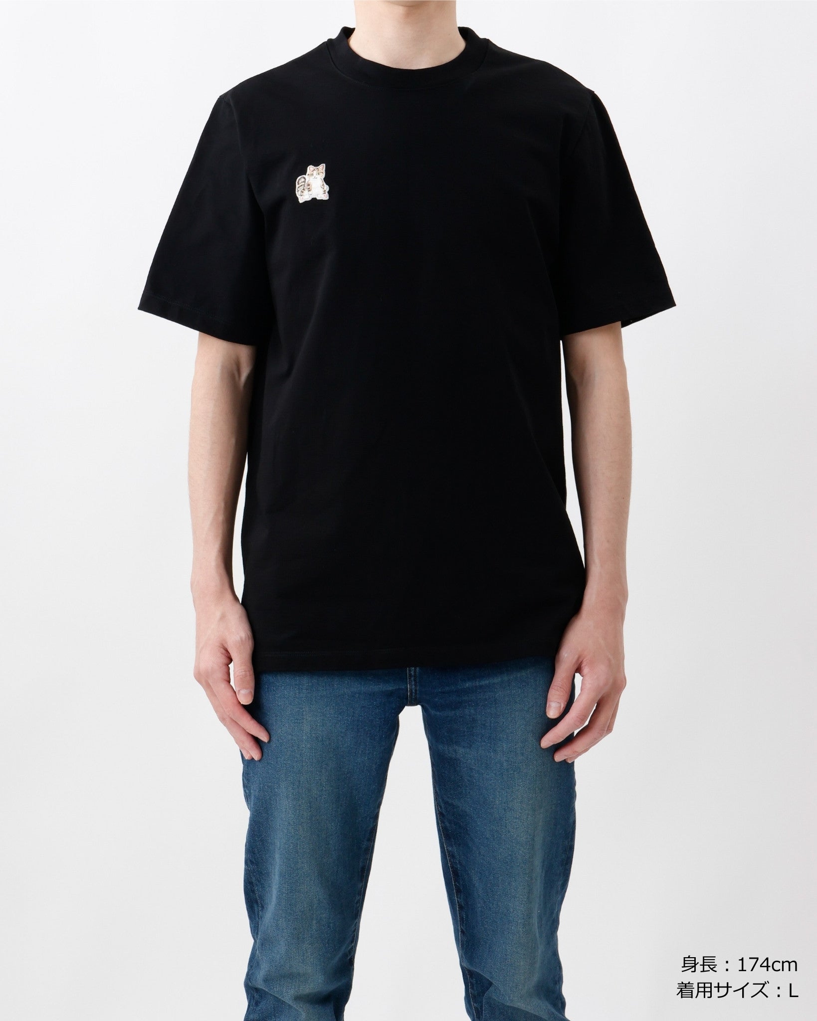 クラッシックフィット コットン NEKO Tシャツ　